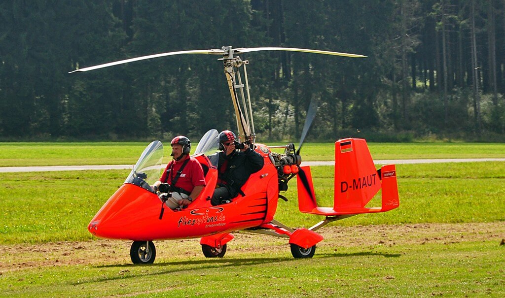 Gyrokopter autogyro Sétarepülés